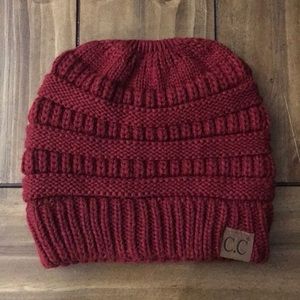 CC knit hat